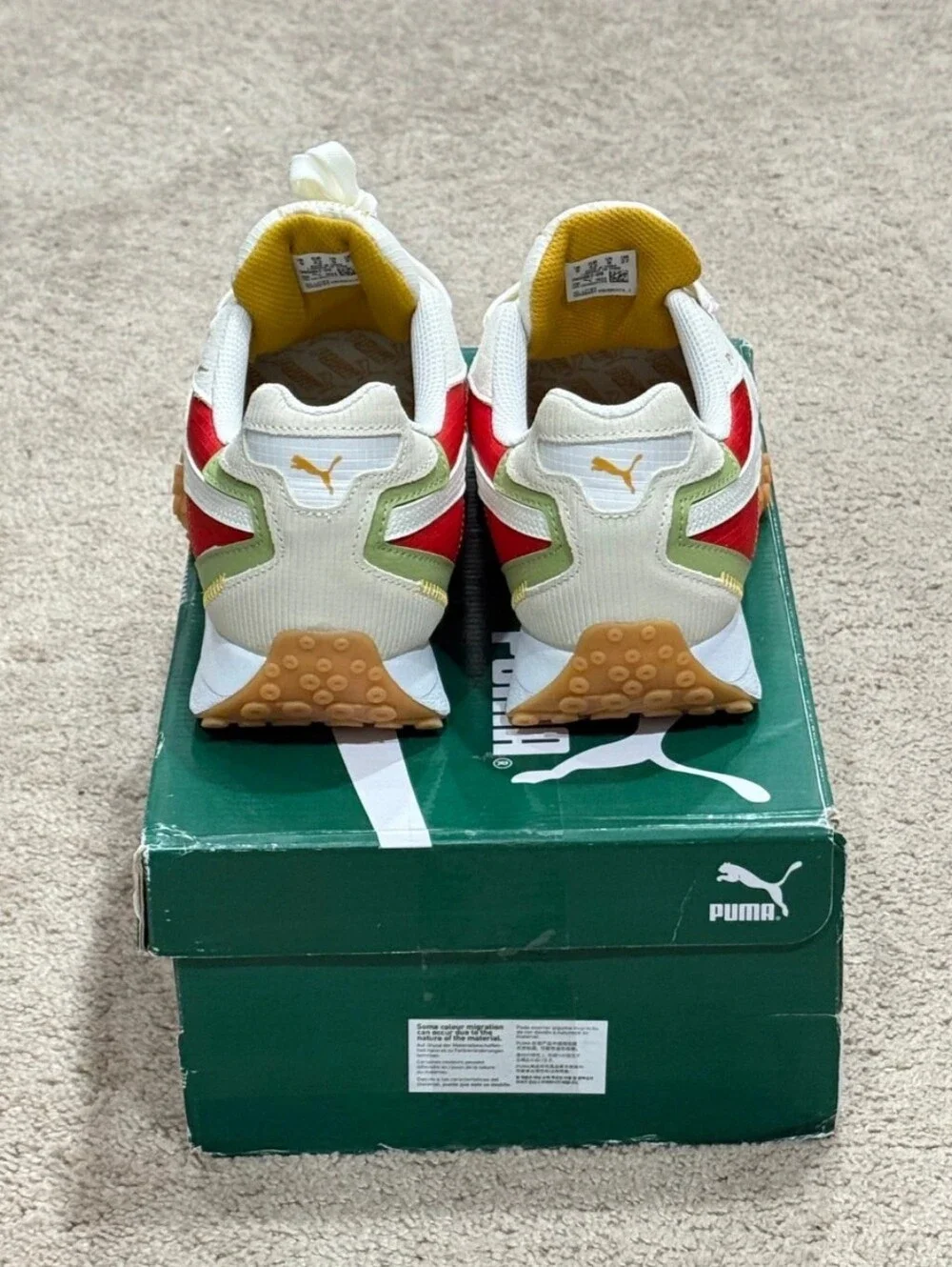 Puma Blktop Rider Multicolor, US Men Size 10 Sneakers Shoes 395907-09